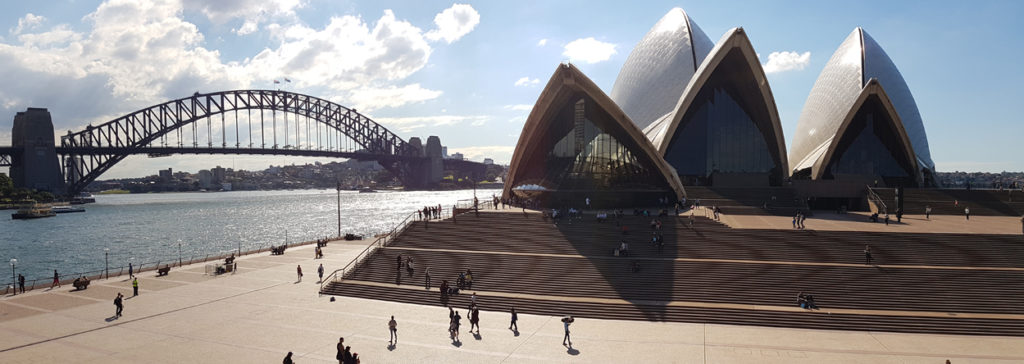Sydney Harbour Bridge und Sydney Opera House